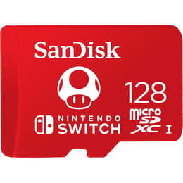 Sandisk Nintendo Switch microSDXC Speicherkarte 128GB SDSQXAO-128G-GNCZN