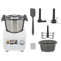 Multifunktionsküche Compact Cook Platinum cf-2001fp 5,0000L -Weiß/Grau