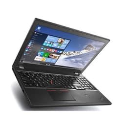 Lenovo ThinkPad T560 15" Core i5 2.4 GHz - SSD 256 GB - 8GB AZERTY - Französisch