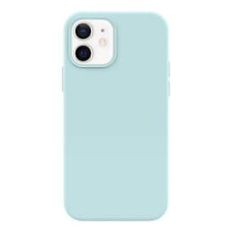 Hülle iPhone 12 mini - Silikon - Blau