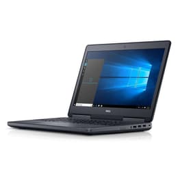 Dell Precision 7510 15" Core i7 2.7 GHz - HDD 500 GB - 32GB QWERTY - Englisch