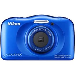 Kompakt - Nikon Coolpix S33 - Blau