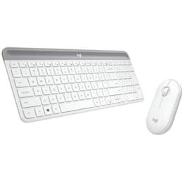 Logitech Tastatur QWERTY Englisch (US) Wireless Desktop MK470 Slim Combo