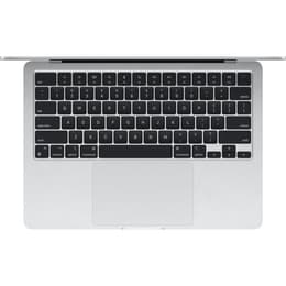 MacBook Air 13" (2024) - Apple M3 mit 8‑Core CPU und 10-core GPU - 16GB RAM - SSD 256GB - Standard-Display - QWERTY - Schwedisch