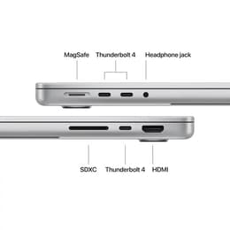 MacBook Pro 14" (2025) - Apple M5 mit 10‑Core CPU und 10-core GPU - 24GB RAM - SSD 1000GB - Standard-Display - QWERTZ - Deutsch