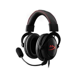 Kingston HyperX Cloud Core Kopfhörer gaming mit kabel mit Mikrofon - Schwarz/Rot