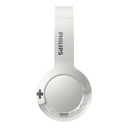 Philips BASS+ SHB3075WT Kopfhörer kabellos mit Mikrofon - Weiß