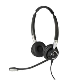 Jabra BIZ 2400 II Duo Kopfhörer Noise cancelling verdrahtet mit Mikrofon - Schwarz