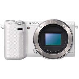 Hybrid-Kamera Alpha Nex-5N - Weiß + Sony Sony 18-55 mm f/3.5-5.6 OSS f/3.5-5.6
