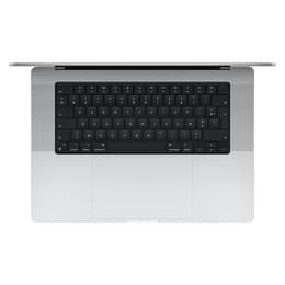 MacBook Pro Mit Aufkleberspuren 16" (2021) - Apple M1 Pro mit 10‑Core CPU und 16-core GPU - 16GB RAM - SSD 512GB - Standard-Display - QWERTY - Englisch