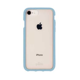 Hülle iPhone SE (2022/2020)/8/7/6/6S - Natürliches Material - Meeresblau