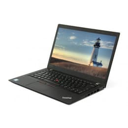 Lenovo ThinkPad T470s 14" Core i5 2.4 GHz - SSD 256 GB - 8GB AZERTY - Französisch