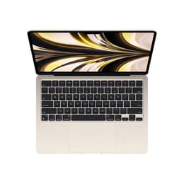 MacBook Air 13" (2022) - Apple M2 mit 8‑Core CPU und 8-core GPU - 8GB RAM - SSD 256GB - QWERTY - Italienisch