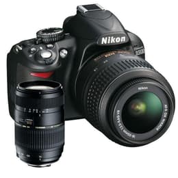 Spiegelreflexkamera D3100 - Schwarz + Nikon + Tamron Nikkor 18-55 mm f/3.5-5.6 + Tamron 70-300 mm f/4.0-5.6 f/3.5-5.6G + f/4.0-5.6