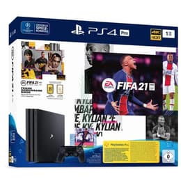 PlayStation 4 Pro 1000GB - Schwarz + FIFA 21