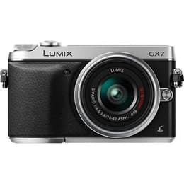 Lumix DMC-GX7 - Schwarz + Panasonic Panasonic Lumix G Vario 14-42mm f/3.5-5.6 ASPH f/3.5-5.6