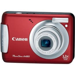 Kompakt - Canon Powershot A480 - Rot