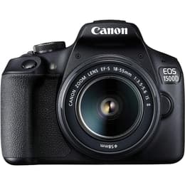 Reflex - Canon EOS 1500D Schwarz Objektiv Canon EF-S 18-55mm f/3.5 IS