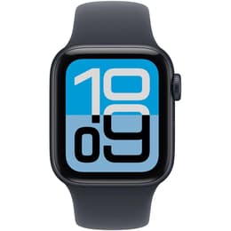 Apple Watch (2025) GPS + Cellular 40 mm - Aluminium Mitternacht - Sportarmband Midnight