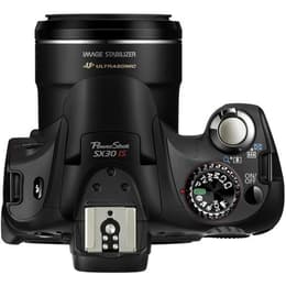 Bridge Kompaktkamera - Canon Powershot SX30 IS - Schwarz