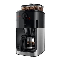 Kaffeemaschine mit Mühle Nespresso kompatibel Philips HD7761 L - Schwarz