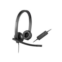 Logitech H570E Kopfhörer Noise cancelling mit kabel mit Mikrofon - Schwarz