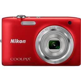 Kompakt Kamera Coolpix S2800 - Rot + Nikon Nikkor Optical Zoom 26-130mm f/3.2-6.5 f/3.2-6.5