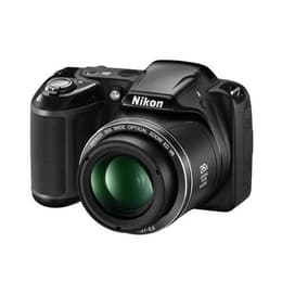 Kompakt - Nikon Coolpix L320 Schwarz + Objektivö Nikon Nikkor 26X Wide Optical Zoom ED VR 22.5-585mm f/3.1-5.9