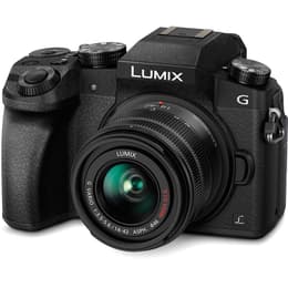 Lumix DMC-G7K - Schwarz + Panasonic Lumix G Vario 14-42mm f/3.5-5.6 ASPH Mega OIS f/3.5-5.6