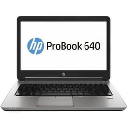 HP ProBook 640 G1 14" Core i5 GHz - SSD 128 GB - 4GB AZERTY - Französisch