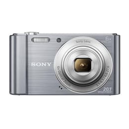 Kompakt Kamera Cyber-shot DSC-W810 - Silber + Sony Sony Lens 6x Optical Zoom 26-156 mm f/3.5-6.5 f/3.5-6.5