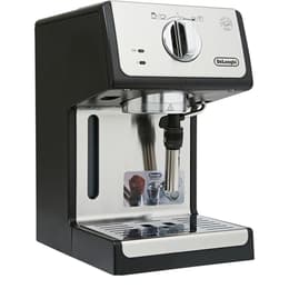 Espressomaschine Kompatibel mit Kaffeepads nach ESE-Standard De'Longhi ECP35.31 1.1L - Schwarz/Grau