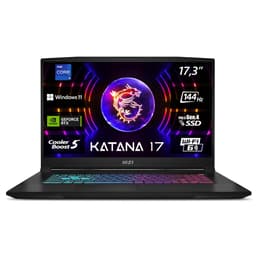 MSI Katana 17 B13VFK-1413 XFR 17" Core i7 2.4 GHz - SSD 1 TB - 16GB - NVIDIA GeForce RTX 4060 AZERTY - Französisch