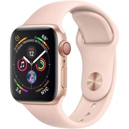 Apple Watch (Series 4) 2018 GPS 44 mm - Aluminium Gold - Sport loop Rosa
