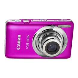 Kompakt Kamera IXUS 115 HS - Rosa + Canon Canon Zoom Lens 4x IS 5-20 mm f/2.8-5.9 f/2.8-5.9