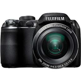 Kompakt Kamera FinePix S3400 - Schwarz + Fujifilm Super EBC Fujinon Lens 28X Zoom 24-672mm f/3.1-5.9 f/3.1-5.9