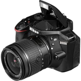 Spiegelreflexkamera D3300 - Schwarz + Nikon AF-P DX Nikkor 18-55mm f/3.5-5.6G VR f/3.5-5.6G