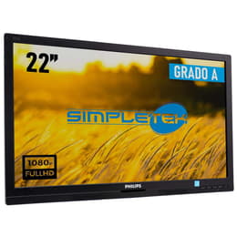 Bildschirm 22" LED FHD Philips 221S6QYMB/00 senza Supporto WITHOUT BASE