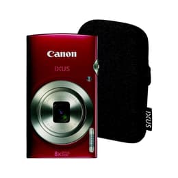 Kompakt Canon Ixus 185 - Rot + Tasche