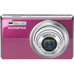 Kompakt Kamera LENS FE-5010 - Rosa + Olympus AZ ZOOM 6.3-31.5mm 1:3.5-5.6 f/3.5-5.6