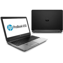 HP ProBook 650 G1 15" Core i5 2.5 GHz - SSD 240 GB - 4GB AZERTY - Französisch