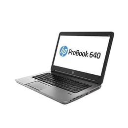 HP ProBook 640 G1 14" Core i3 2.4 GHz - SSD 256 GB - 4GB AZERTY - Französisch