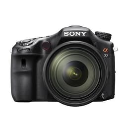 Spiegelreflexkamera Alpha SLT-A77 - Schwarz + Sony DT 18-55mm f/3.5-5.6 SAM f/3.5-5.6