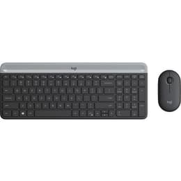 Logitech Tastatur QWERTZ Deutsch Wireless MK470 Slim Combo