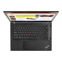 Lenovo ThinkPad T470S 14" Core i7 2.8 GHz - SSD 256 GB RAM 16 GB QWERTY - Englisch