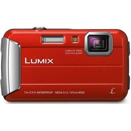 Kompakt Kamera Lumix DMC-FT25 - Rot + Panasonic Lumix DC Vario ASPH f/3.9-5.7