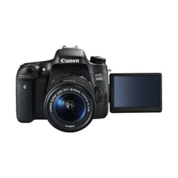 Spiegelreflexkamera EOS 760D - Schwarz + Canon EF-S 18-55mm f/3.5-5.6 IS II f/3.5-5.6