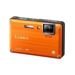 Kompakt Kamera Lumix DMC-FT1 - Orange + Panasonic Leica DC 28-128mm f/3.3-5.9 f/3.3-5.9