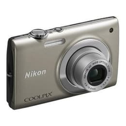 Kompakt Kamera Coolpix S2600 - Beige + Nikon Nikkor 5x Wide Optical Zoom 26-130mm f/3.2-6.5 f/3.2-6.5