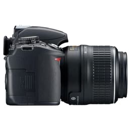 Reflex - Nikon D3100 Schwarz Objektiv Nikon AF-S DX Nikkor 18-55mm f/3.5-5.6G VR